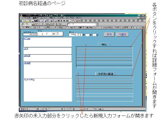 電子カルテの２ページ目